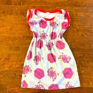 Floral short sleeved dress
